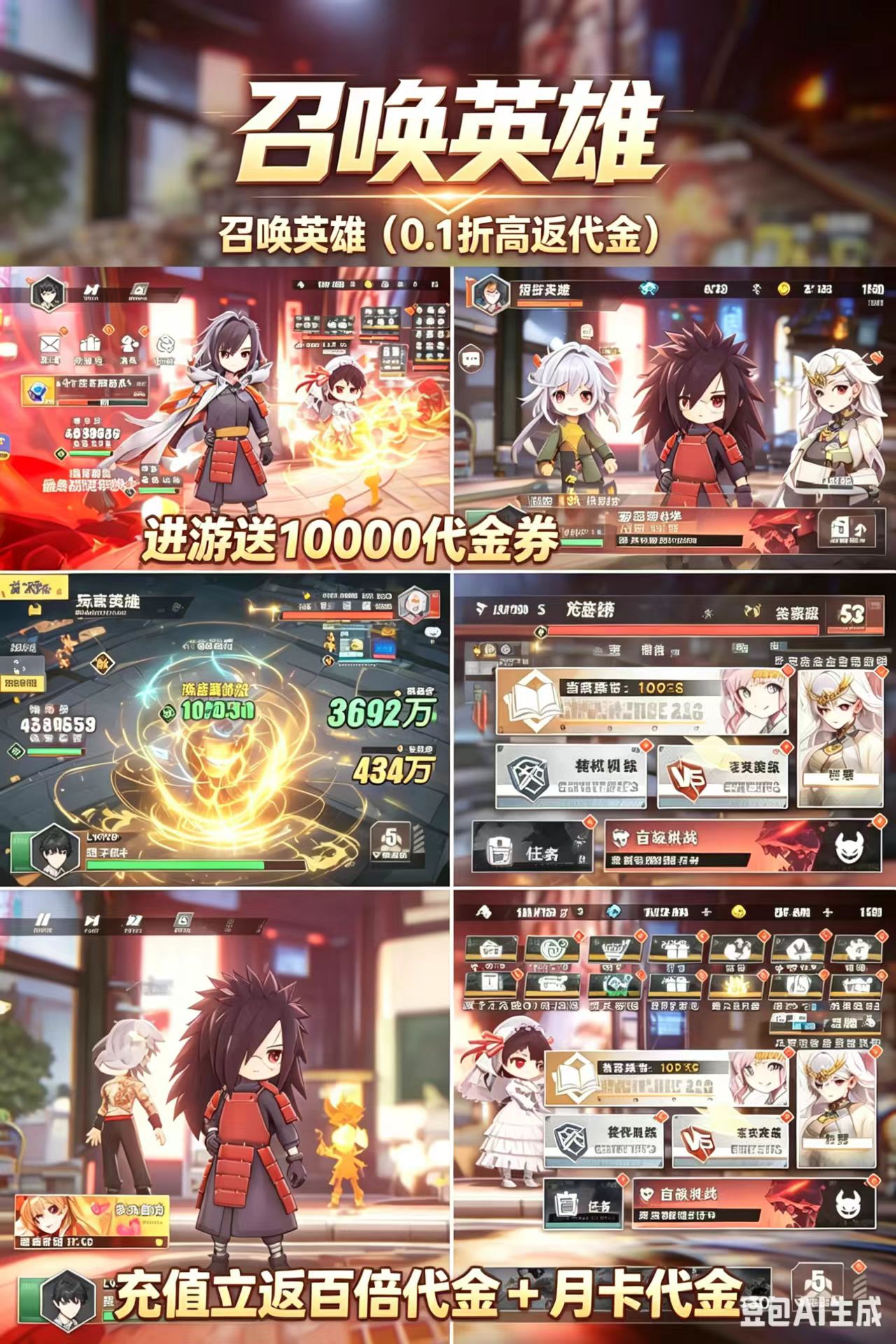 召唤英雄(代金高返版)